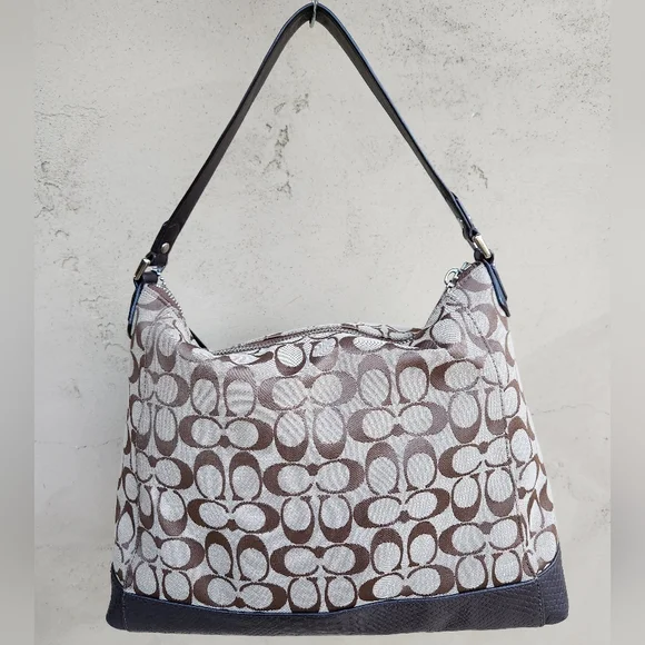 Coach Charlie Signature Python Hobo - Picture 5 of 10